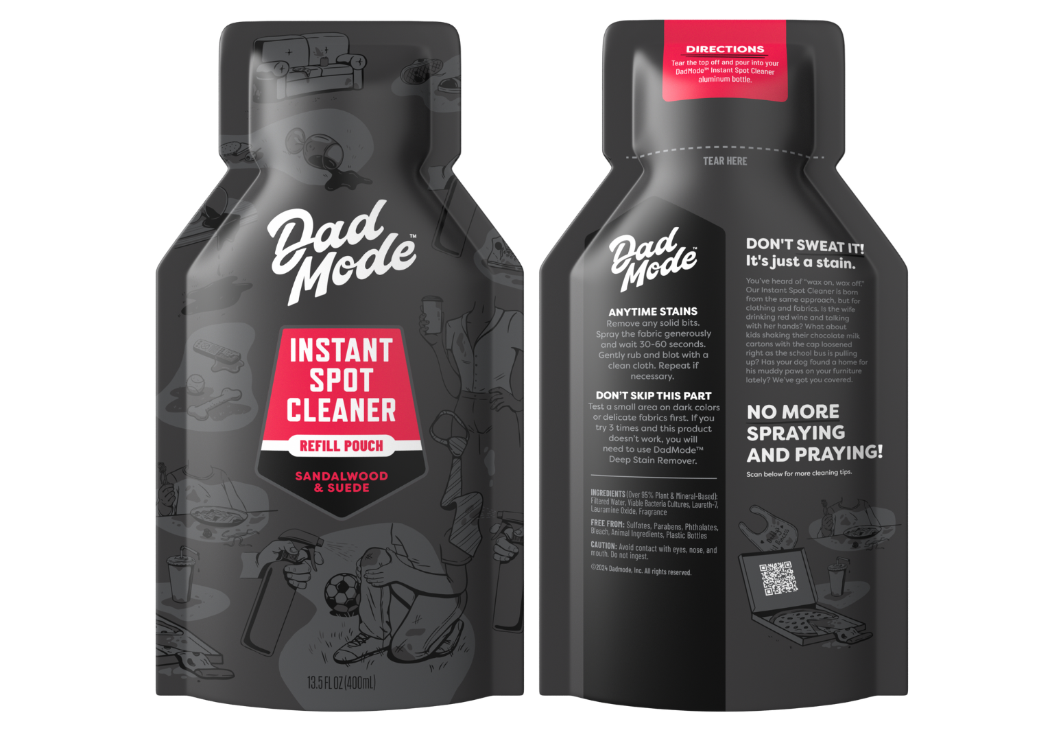 Probiotic Spray & Wipe Stain Cleaner